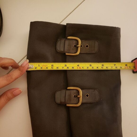 Stuart Weitzman Dark Academia Fairycore Victorian Tall Cinch Boots - Picture 8 of 9